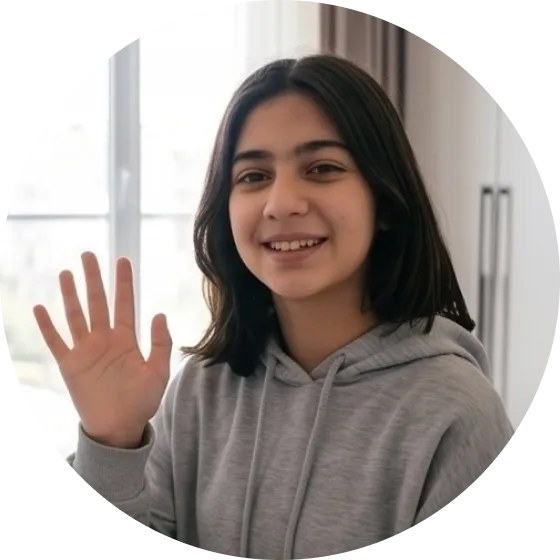 خالدة، 13 سنة